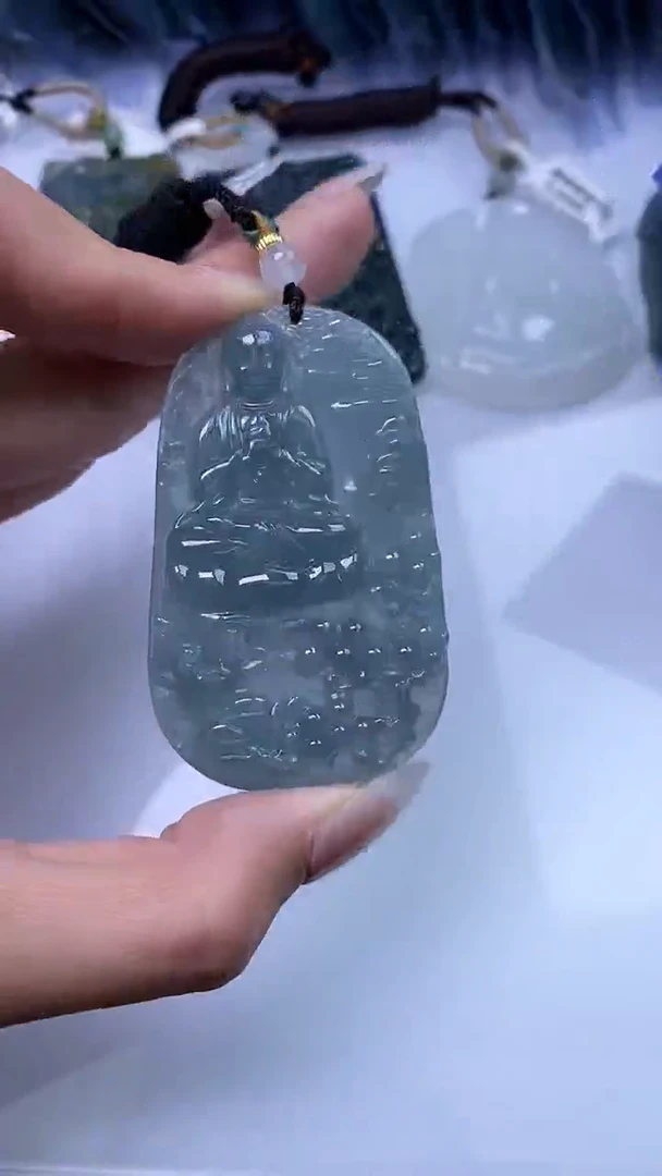 【闪购商品】翡翠颈饰未镶嵌A货翡翠1926