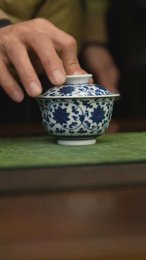 【闪购商品】杯柴窑青花破价福利