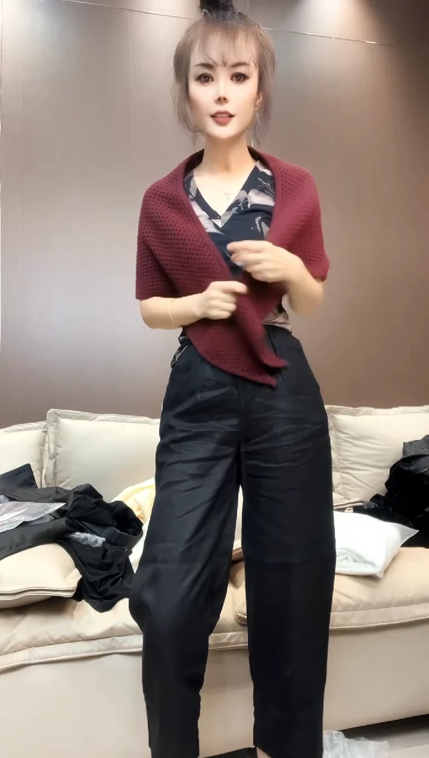 红色披肩就一个均码