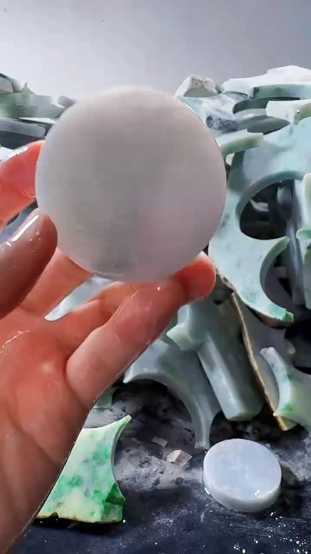 裸石翡翠缅甸翡翠A货文673