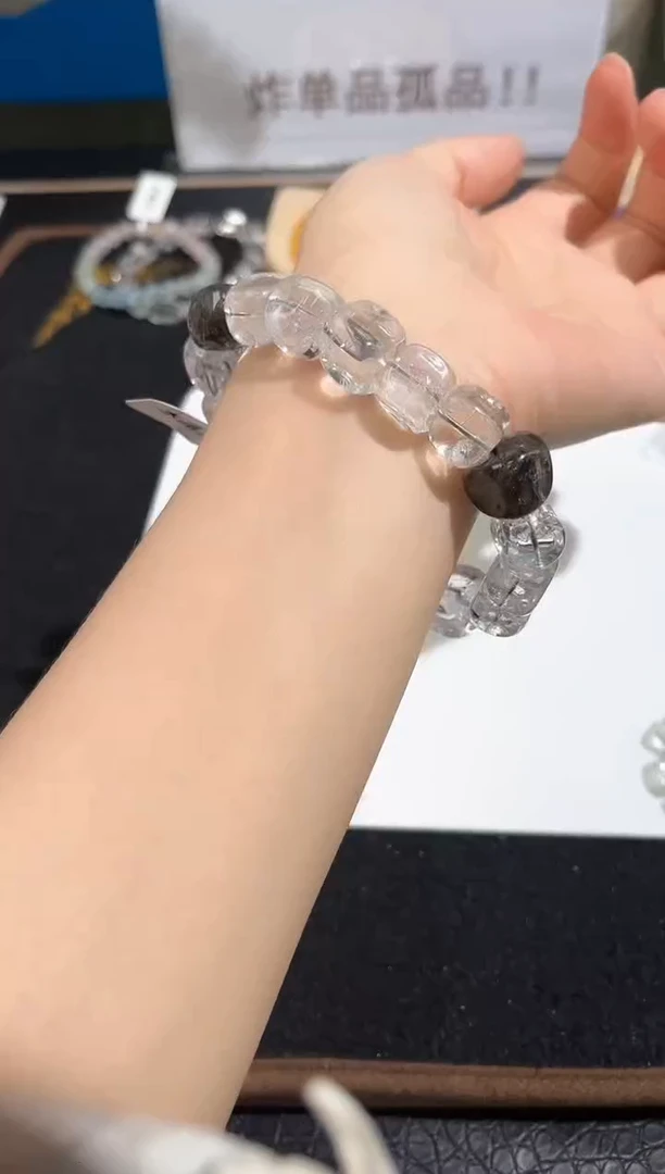 未镶嵌手链水晶25号赫尔基蒙闪灵钻切面方糖单圈11mm