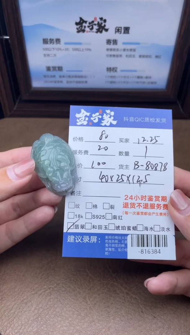 颈饰未镶嵌翡翠多人-816384