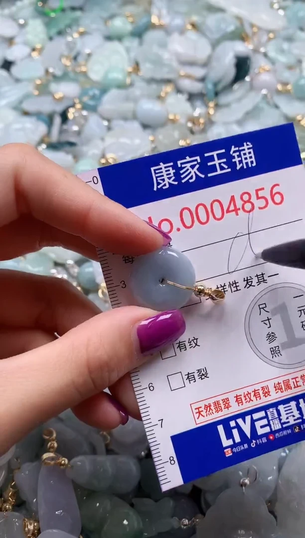 颈饰未镶嵌翡翠4856