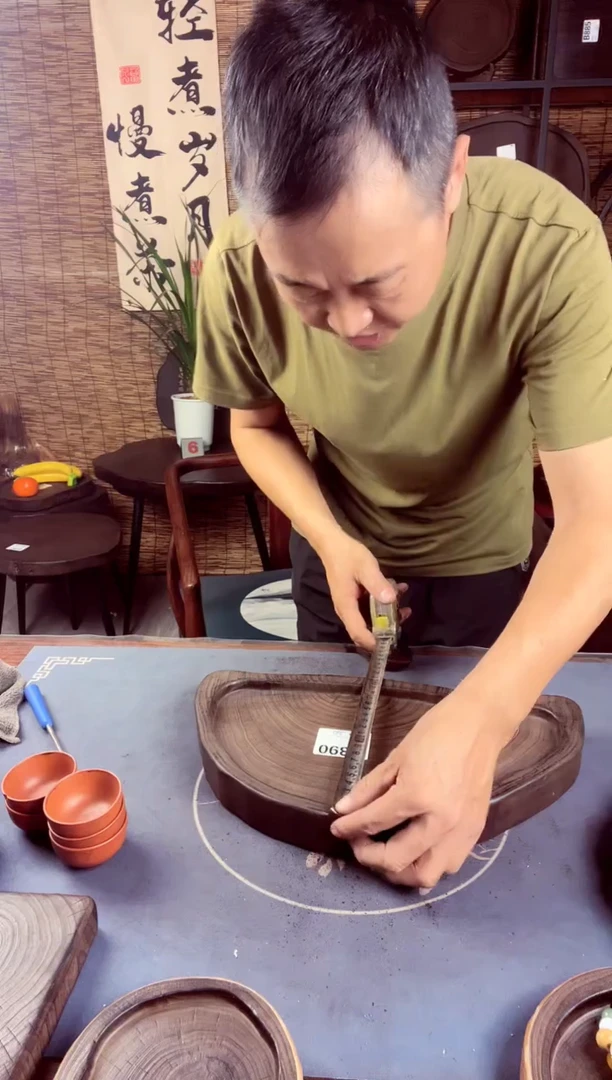 银杏木      茶盘