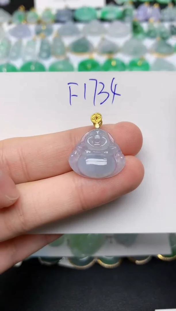 颈饰未镶嵌翡翠天然缅甸A货翡翠百元以上9元证书费自理