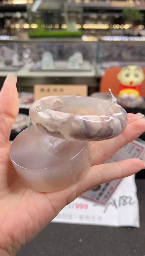 未镶嵌手镯石英质玉63圈口 （赠品镯心）3009389