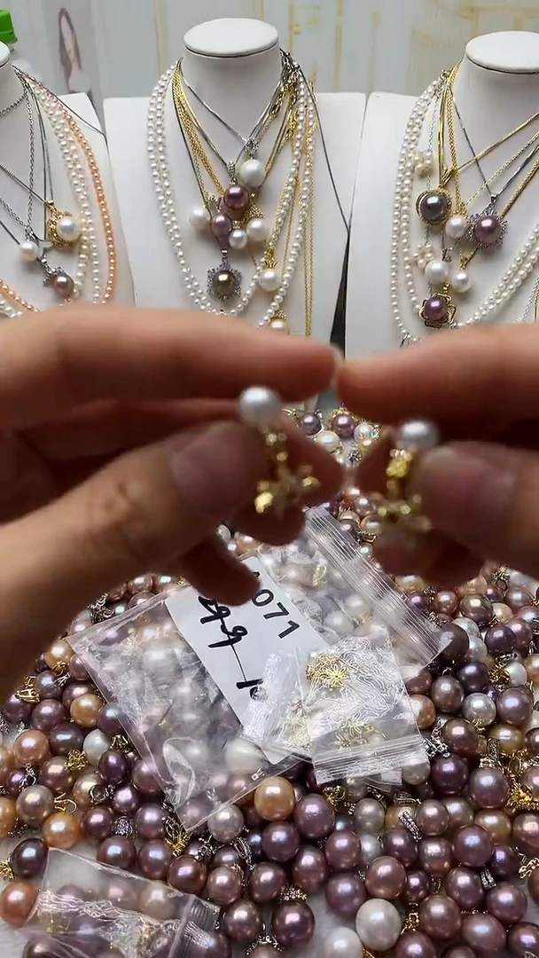 颈饰未镶嵌淡水珍珠071