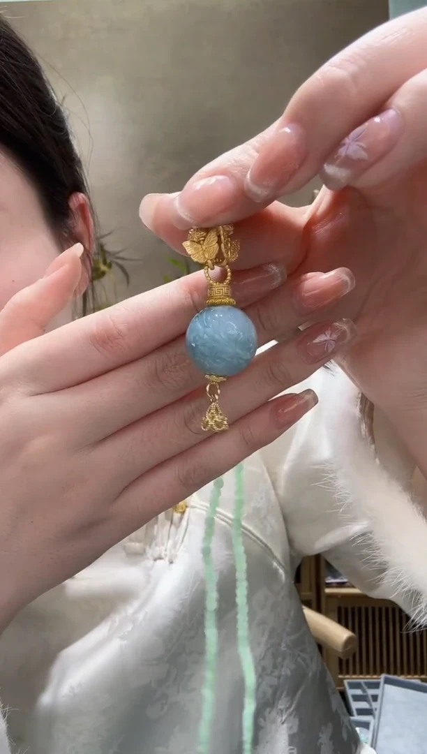 【闪购商品】翡翠颈饰未镶嵌吊坠1