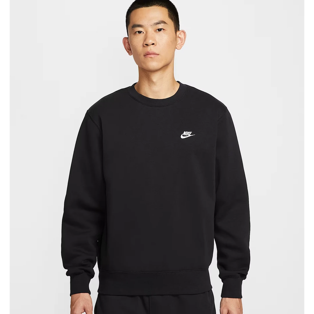 NIKE/耐克Club 男子运动百搭加绒圆领上衣 FN3887017