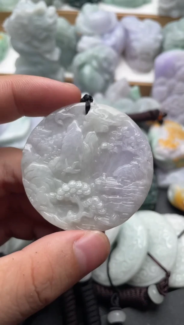 吊坠(不含链)未镶嵌翡翠1
