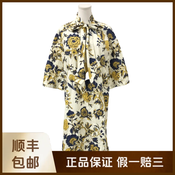 妃鱼/古驰/棉/连衣裙/95新/沐六27