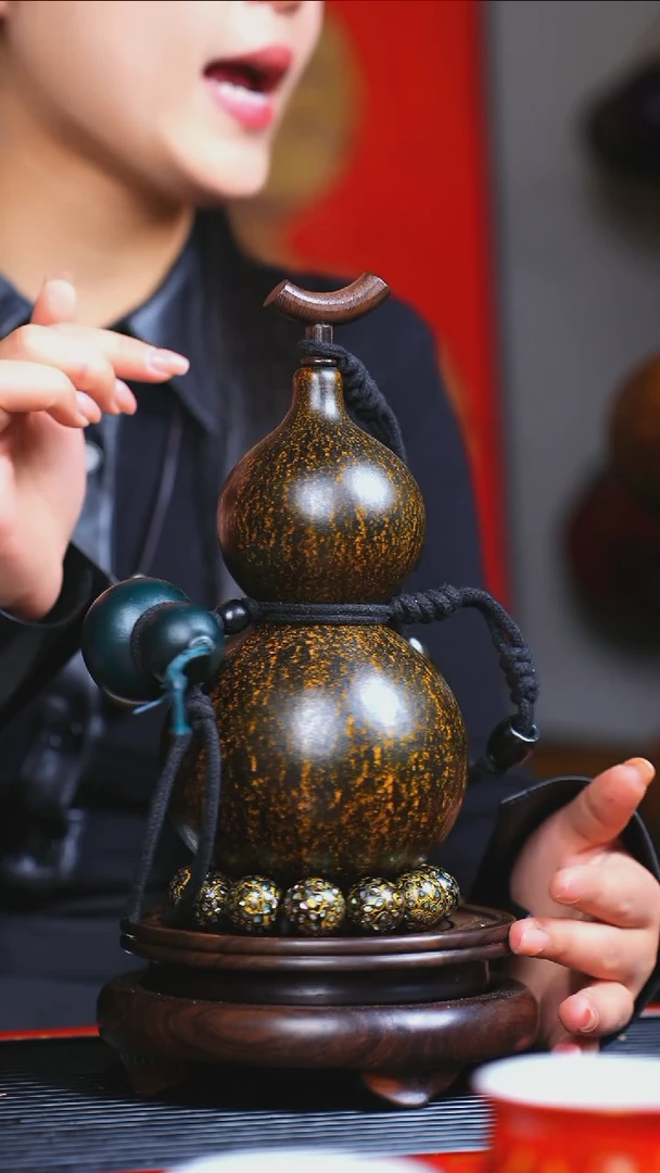 【闪购商品】JL079过年礼臻选大漆酒葫芦