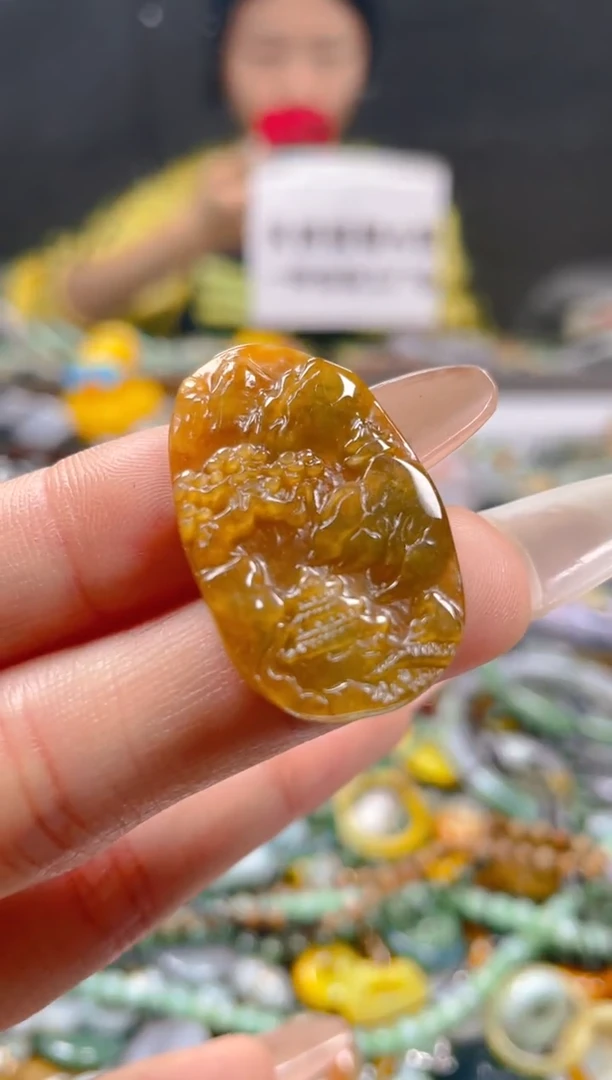 【闪购商品】翡翠颈饰未镶嵌/A/翡翠A货一图一物