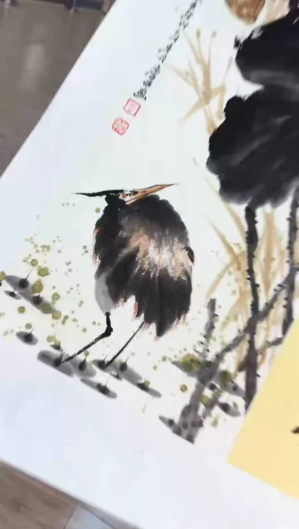 国画4赵隆轩艺术馆李庆友老师作品