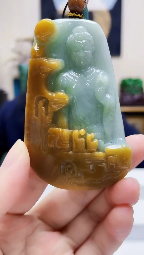 未镶嵌定制翡翠吊坠34