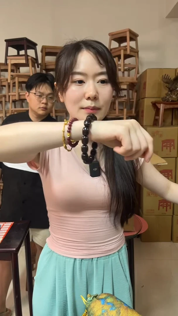花梨木类紫金鼠菩提手串