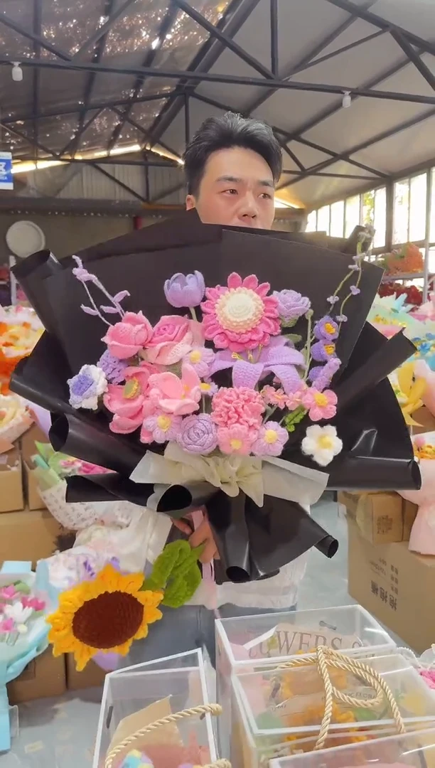 非遗手工定制花束，孤品清仓！！
