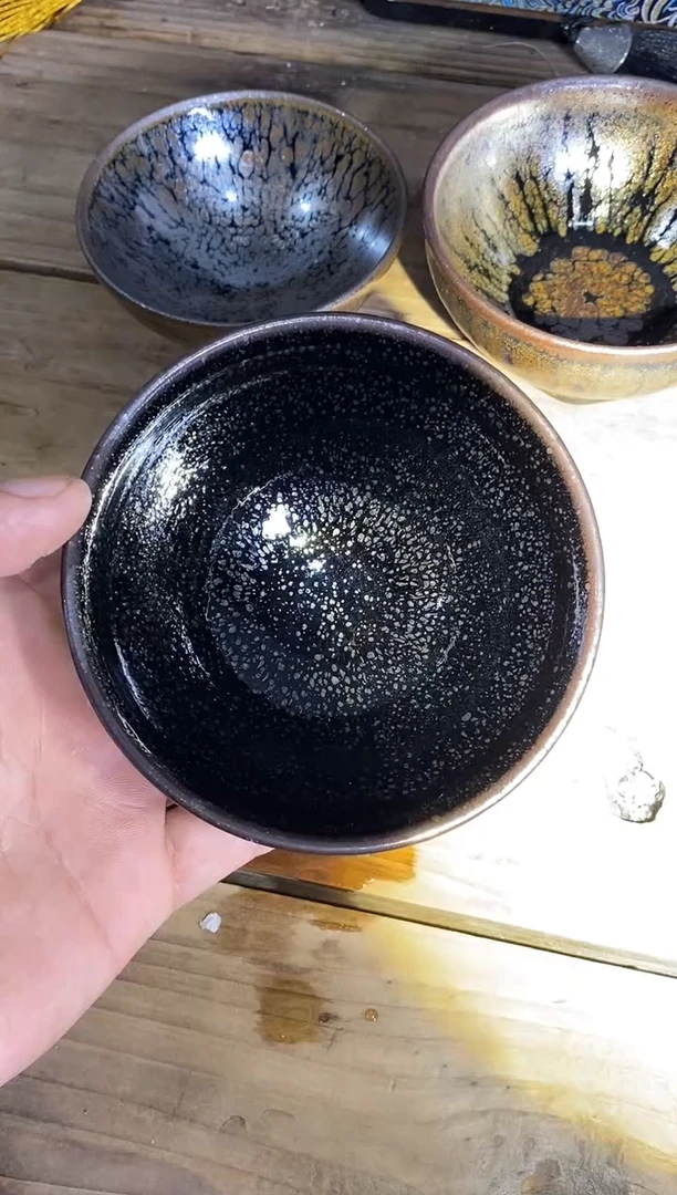 茶盏老木头精选柴烧75