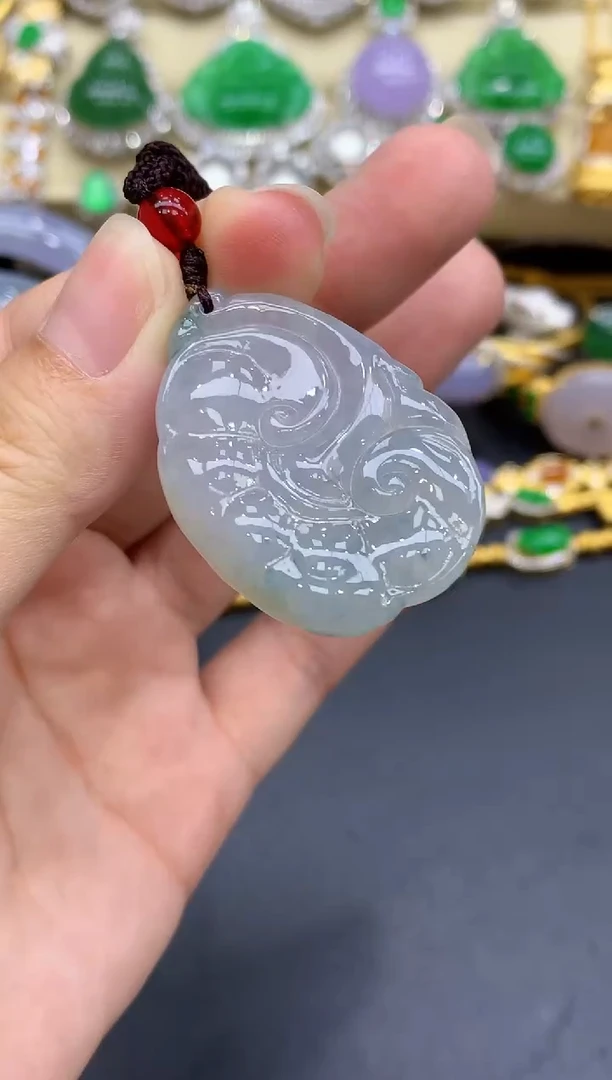颈饰未镶嵌翡翠12-中国好珍宝