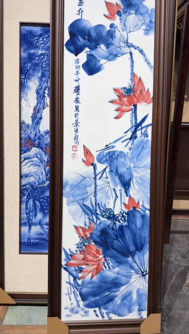 吴义松陶瓷联盟手绘陶瓷编码：207