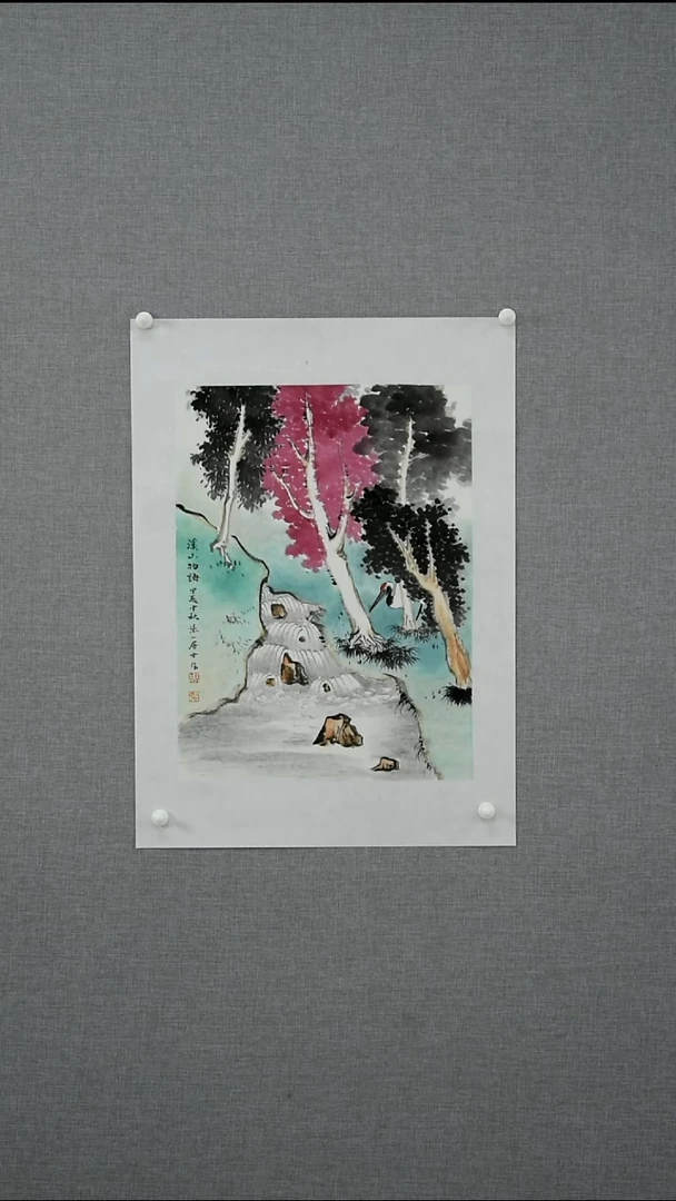 【闪购商品】绘画周一鸣-花鸟-1.5平尺-03