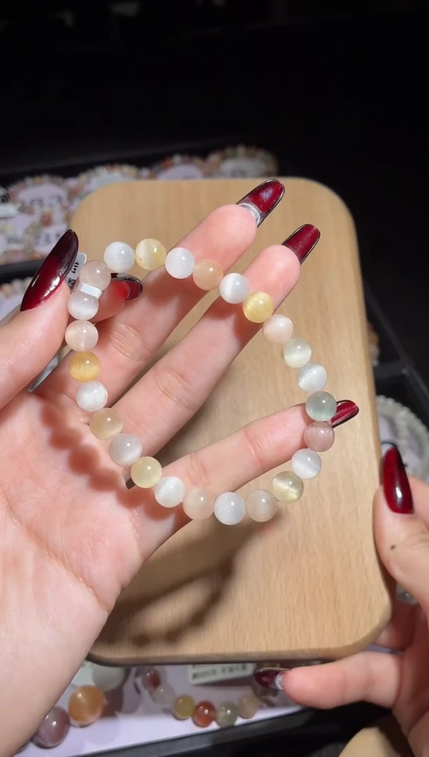 未镶嵌手链水晶202号多样性发一B 7+