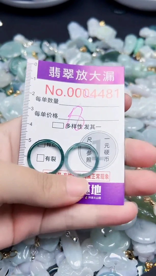 颈饰未镶嵌翡翠4481