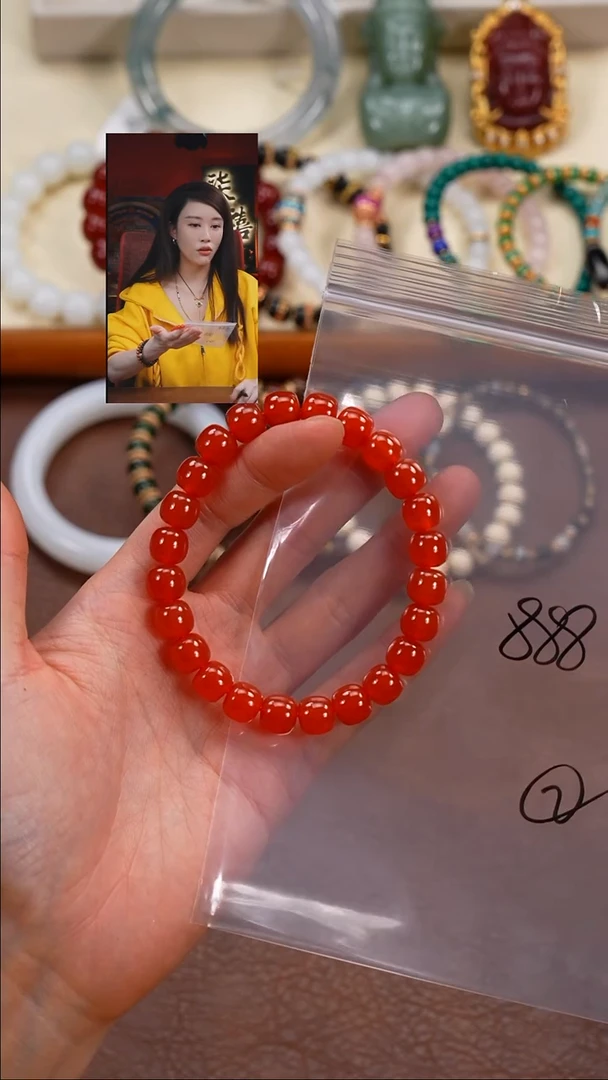 未镶嵌手串南红玛瑙小*柒禧文玩回血好物