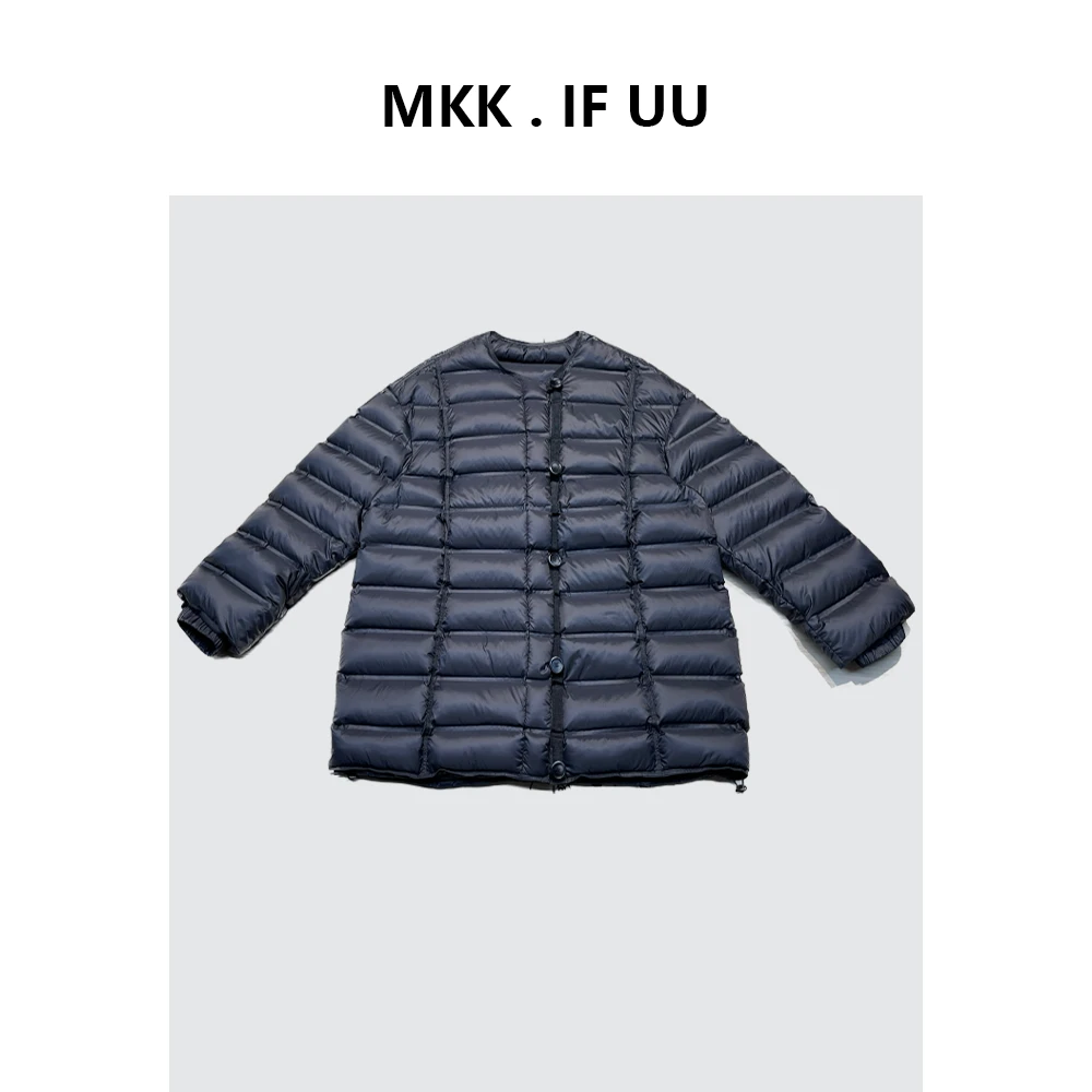 KEKE推荐 简约风廓形宽松排骨羽绒大外套