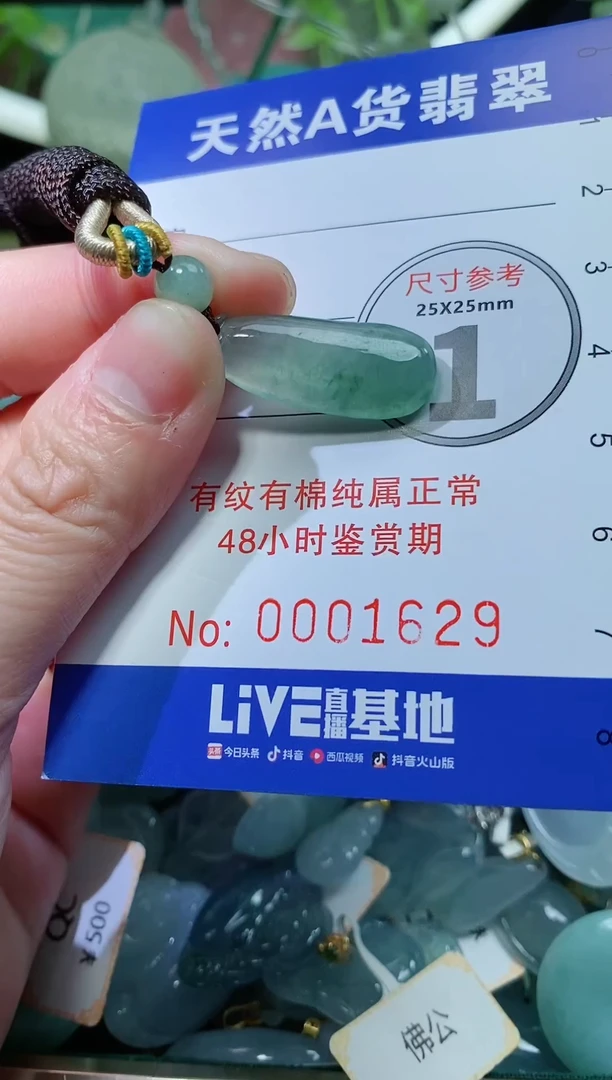 【闪购商品】翡翠颈饰未镶嵌天然A货翡翠一件