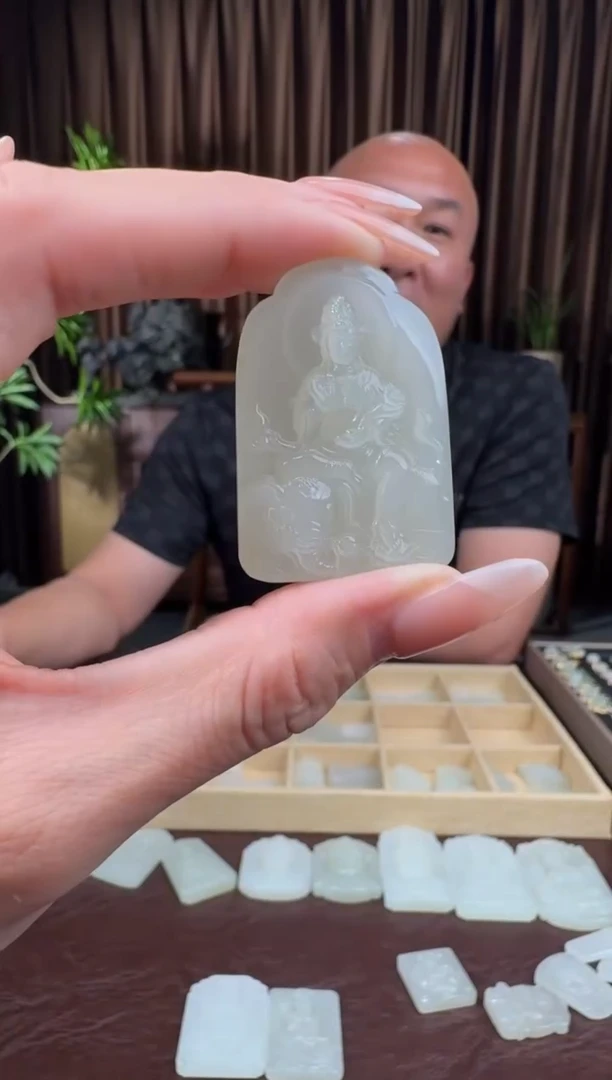 颈饰未镶嵌和田玉87天明9.29多样性拍一发一