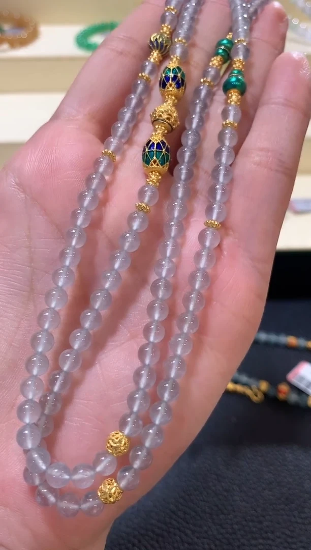 足金镶嵌手串翡翠用****?v237