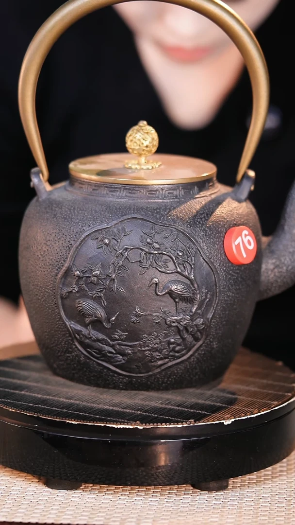 手工艺品琉璃铁壶专属链接煮茶煮水-红76