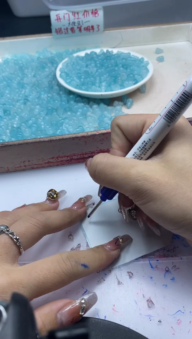 【闪购商品】玛瑙/玉髓颈饰未镶嵌x1049冰川蓝玛瑙葫芦10*7m*10