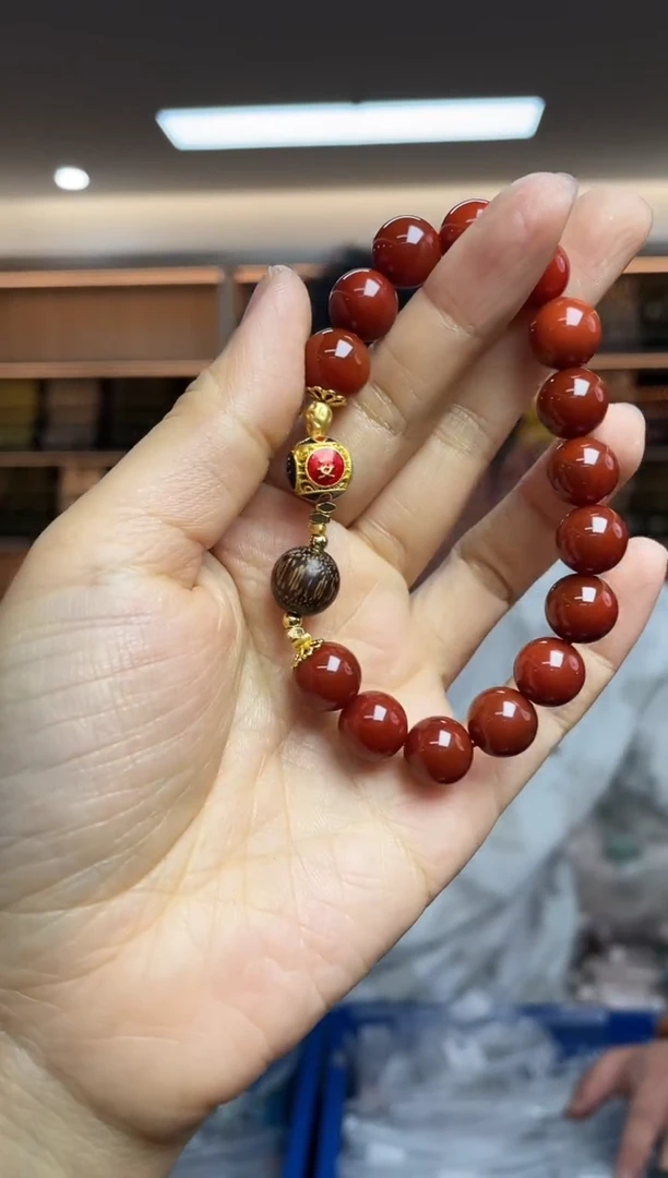 【闪购商品】南红玛瑙·未镶嵌多样性发一件