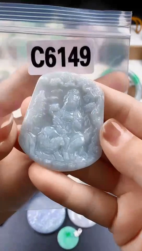 颈饰未镶嵌翡翠天然翡翠吊坠挂件