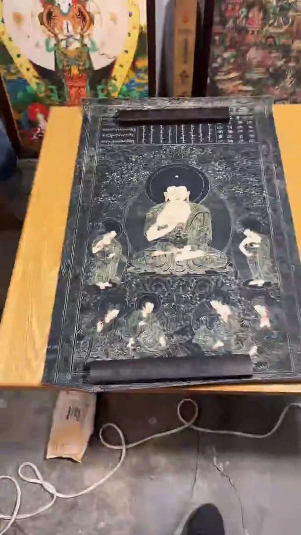 卷轴画卷轴唐卡商品
