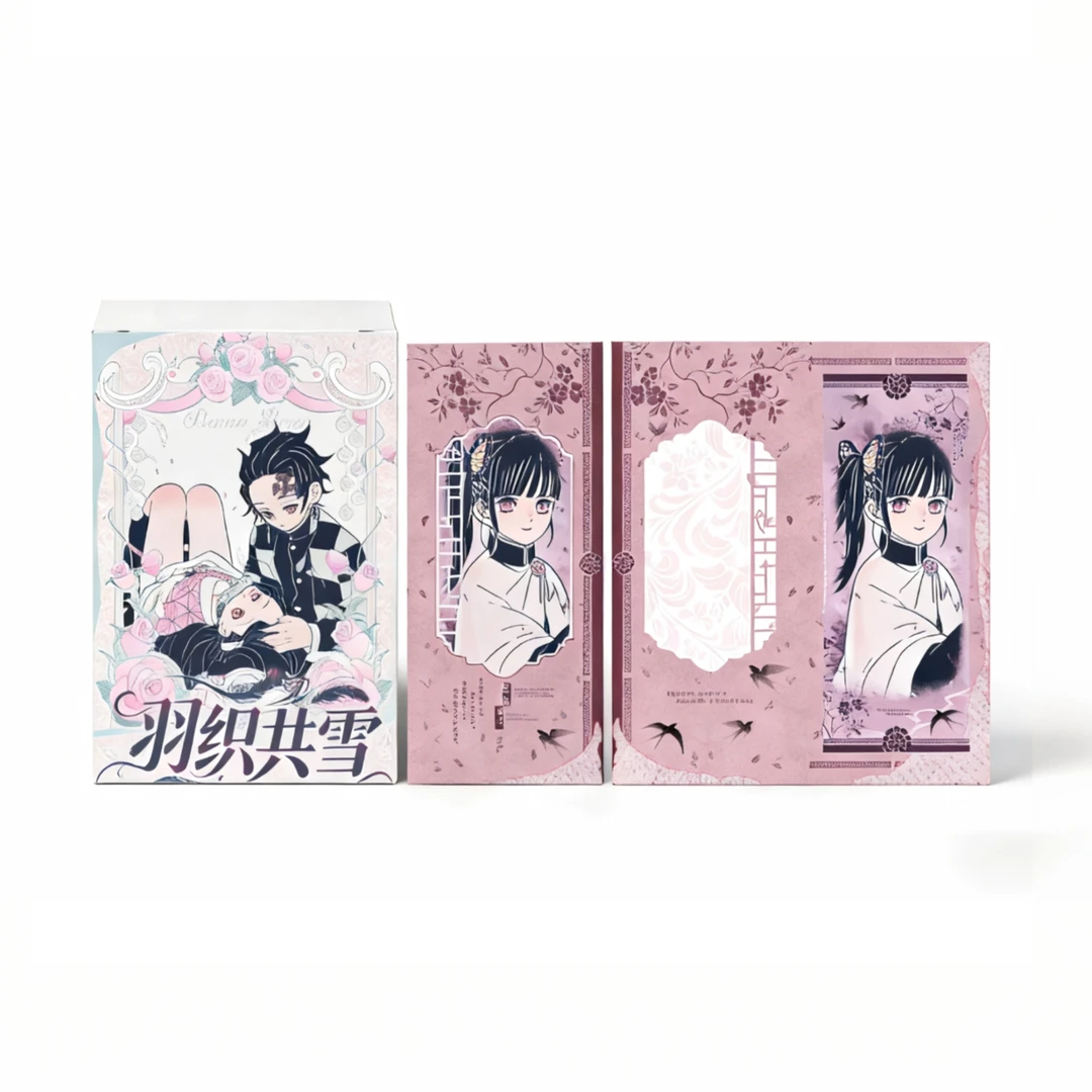 麦好文创【鬼灭之刃】羽织共雪收藏书票第一弹盲盒（代拆）