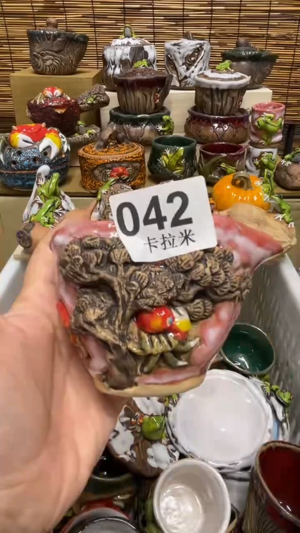 （****光042精美粗陶手工柴烧