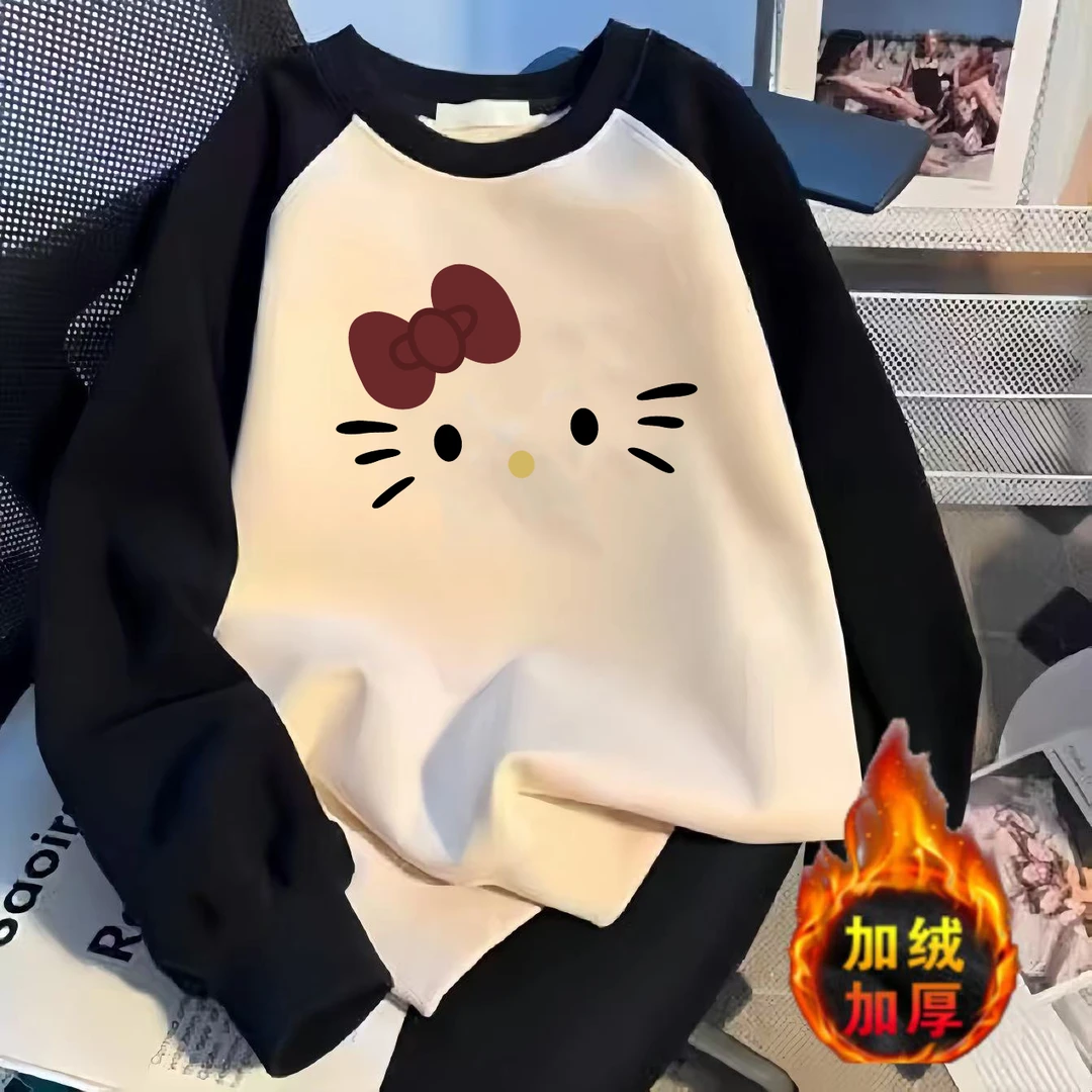 秋冬季女童打底衫长袖t恤2025新款洋气澳粒绒打底衫儿童圆领上衣