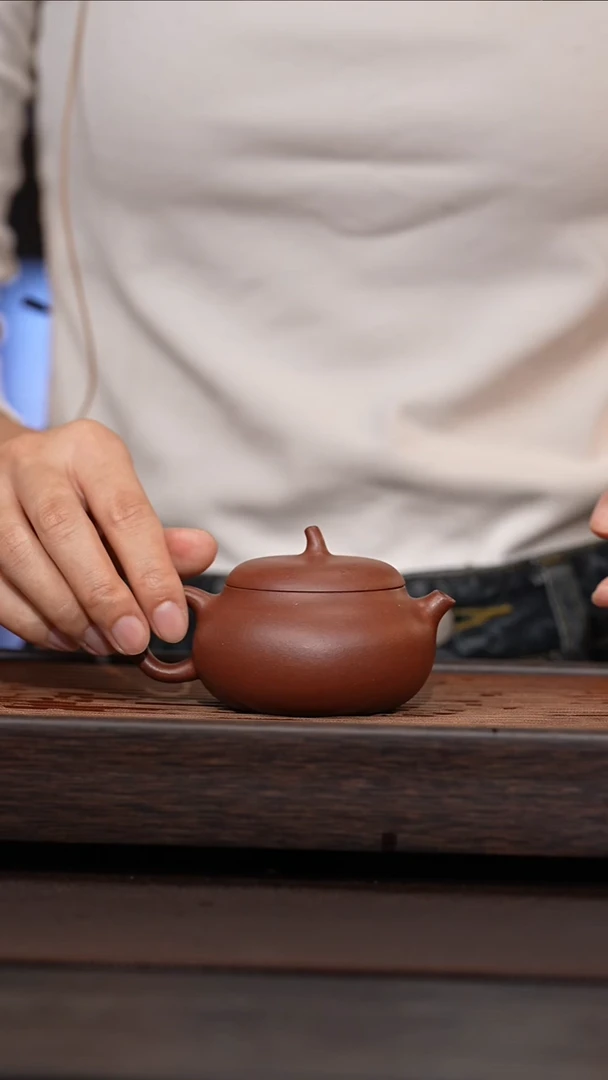 茶壶紫砂紫砂茶壶茄瓜