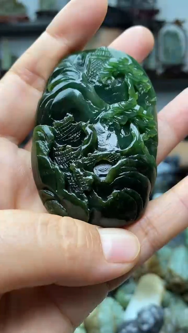 未镶嵌和田玉把件1