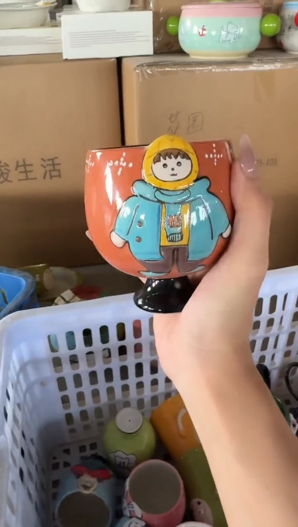 陶瓷【唯品瓷】手工手绘陶瓷直播间