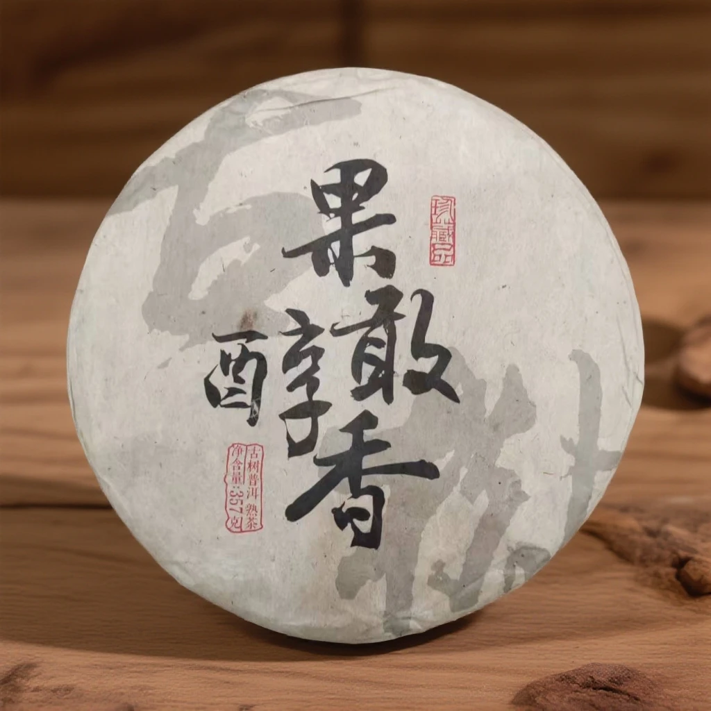 2011年果敢醇香普洱熟茶357g