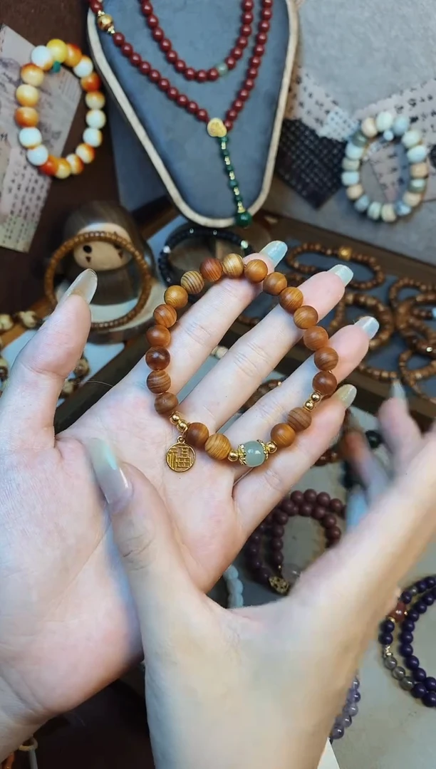 菩提根/象牙果手串单圈设计款