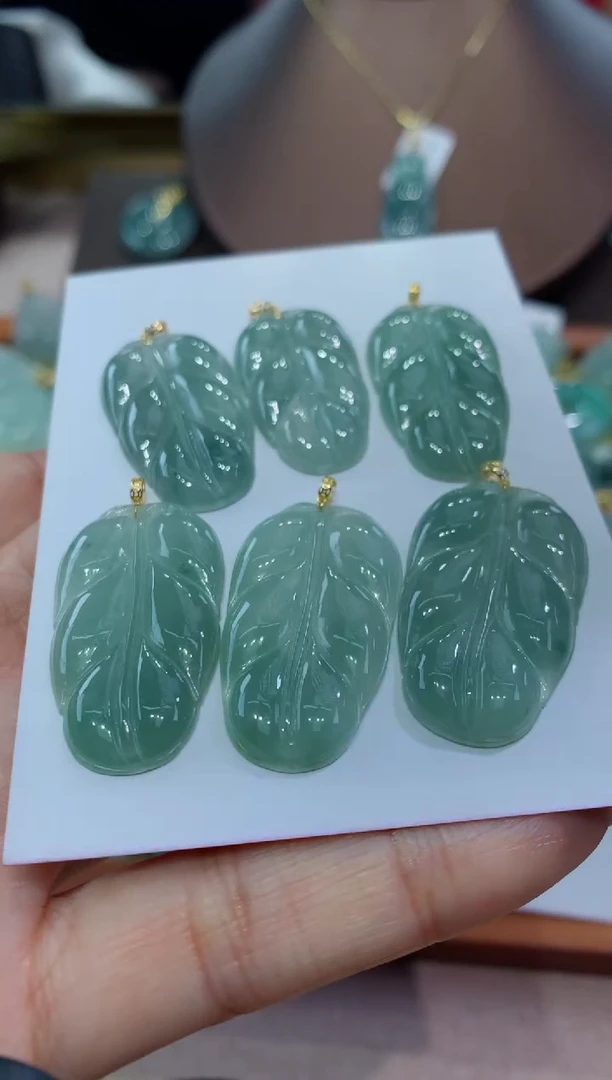 【闪购商品】翡翠颈饰18K金镶嵌多样性发其一