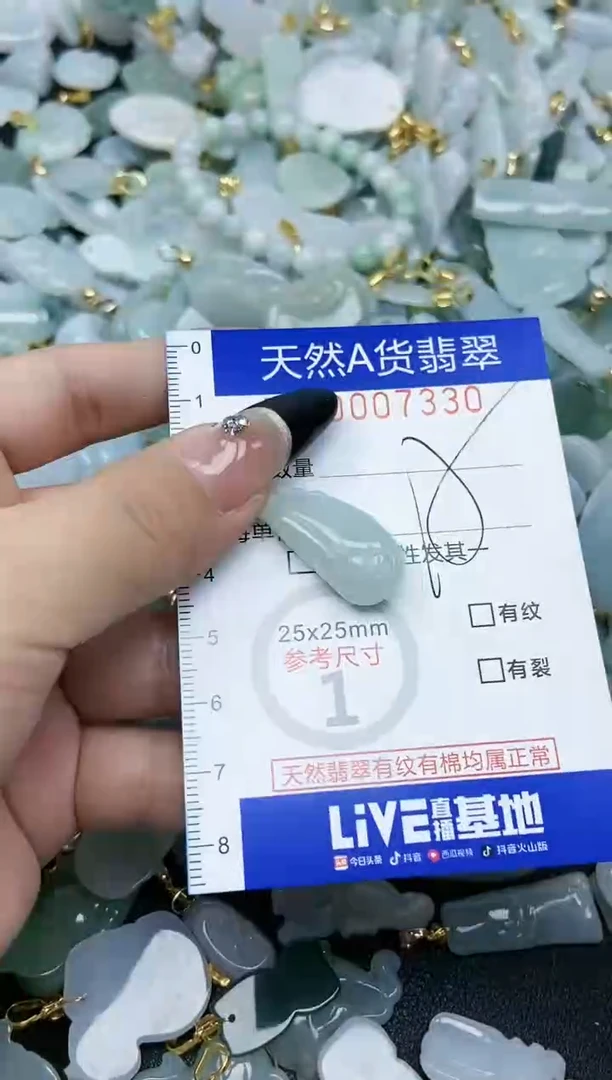 【闪购商品】翡翠颈饰未镶嵌天然A货翡翠