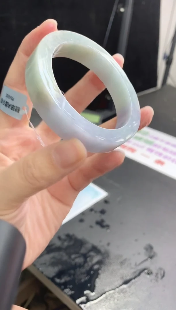 【闪购商品】定制翡翠手镯未镶嵌42 57-60正