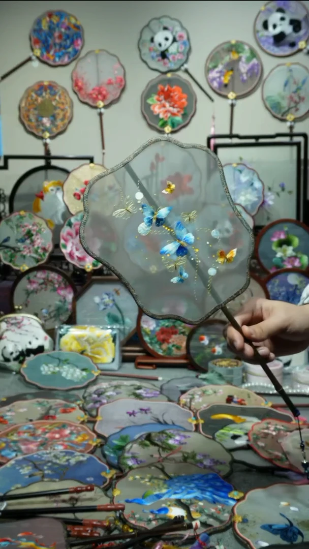 刺绣纯手工苏绣艺术品