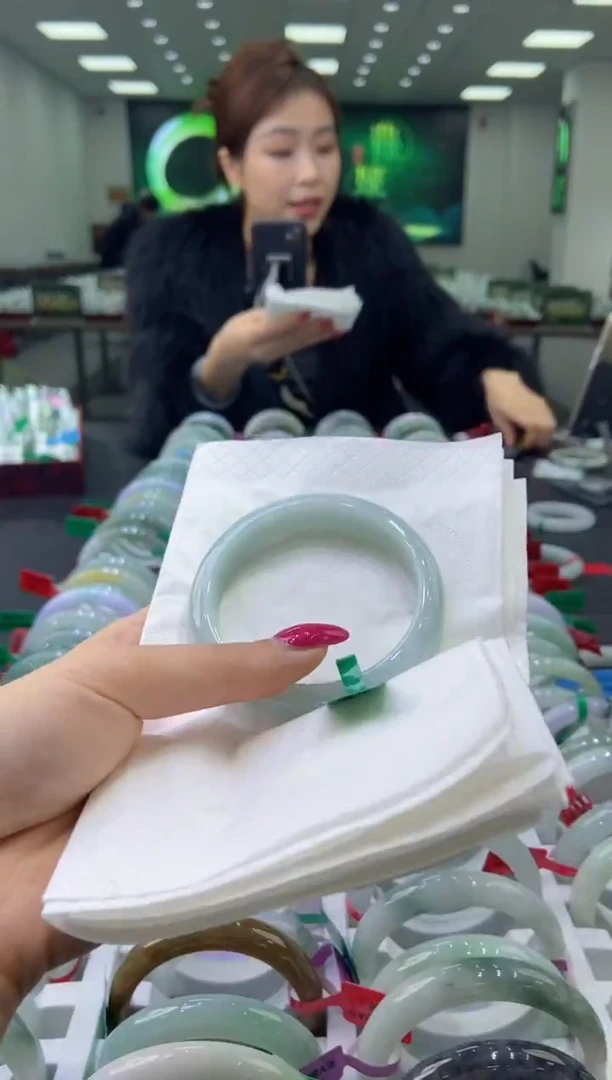 未镶嵌手镯翡翠0058836